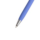 Ручка шариковая поворотная, 0.7 мм, Bruno Visconti Palermo, стержень синий, фиолетовый металлический корпус, в футляре - фото 7169000