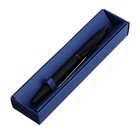 Ручка шариковая автоматическая, 1.0 мм, Bruno Visconti SAN REMO, стержень синий, тёмно-синий металлический корпус, в футляре - Фото 4