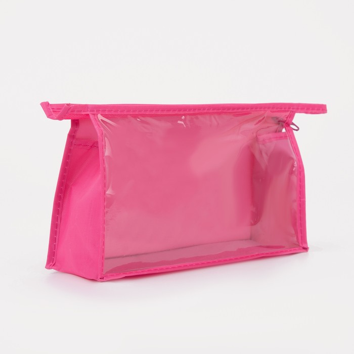Косметичка на молнии, цвет розовый 29262