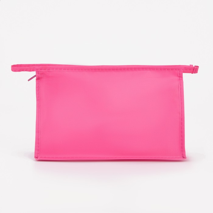 Косметичка на молнии, цвет розовый 29262