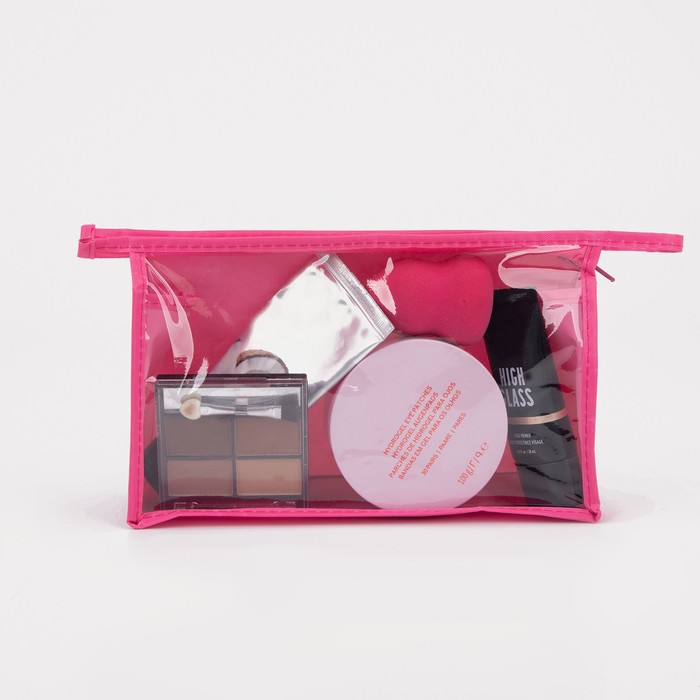 Косметичка на молнии, цвет розовый 29262