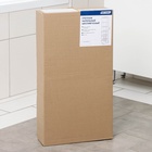 Стеллаж напольный шестиярусный, 29×29×158.5 см, чёрный - Фото 6