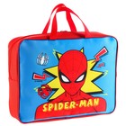 Папка с ручками текстильная А4, 350×270×100 мм, Человек-паук - Фото 2