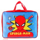 Папка с ручками текстильная А4, 350×270×100 мм, Человек-паук - Фото 3