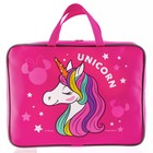 Папка с ручками А4, 35×10×27 см, «Минни Маус и единорог» - Фото 3