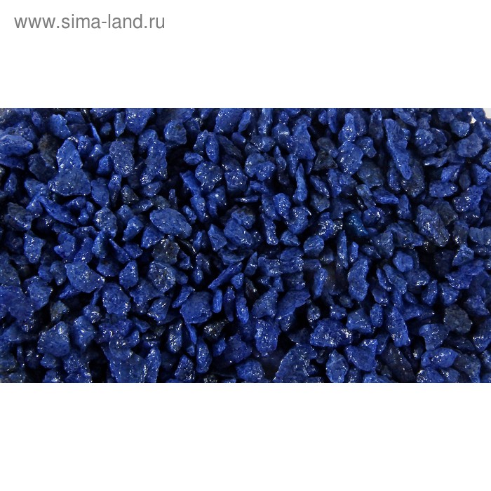 Грунт синий для декора мелкий 350 гр. - Фото 1