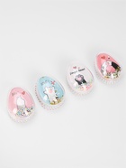 Расчёска - шейкер «Лапки», 5.5×9(±1) см, МИКС - Фото 3