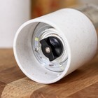 Мельница для специй Magistro Soft bamboo, керамический механизм, цвет белый - Фото 4