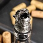 Гейзер для вина Magistro «Тигр», 9 см, цвет серебряный - Фото 3