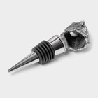 Пробка для бутылки Magistro «Тигр», 10.5 см, серебристая - Фото 3