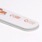 Пилка для ногтей «Корги», прямая, 180/240 грит, 18 см - Фото 3