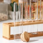 Набор для специй на подставке «Алхимия», 130 мл, 5 шт - фото 21645146