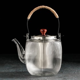 Чайник заварочный с металлическим ситом "Мулан", 1000 мл