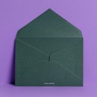 Подарочный конверт "С днем рождения", тиснение, дизайнерская бумага, 11,5 × 16 см - Фото 3