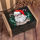 Новогодний подарочный набор Этель "Bad Santa", полотенце 50х90 см и аксессуары - Фото 3
