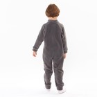 Комбинезон детский, цвет серый, рост 98-104 см - Фото 6