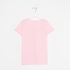 Футболка для девочки, цвет розовый, рост 104 см 9074422