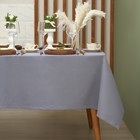 Скатерть «Этель» Kitchen 150×110 см, 100% хлопок, саржа 220 г/м², синяя - Фото 1