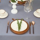 Скатерть «Этель» Kitchen 150×220 см, 100% хлопок, саржа 220 г/м², синяя - Фото 3