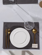 Набор салфеток «Этель» Kitchen, 30×40 см - 2 шт., 100% хлопок, саржа 220 г/м², серый - Фото 3