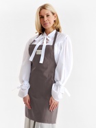 Фартук кухонный «Этель» Kitchen, 60×70 см, 100% хлопок, саржа 220 г/м², серый - Фото 2