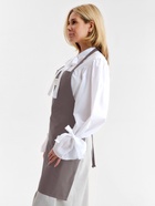 Фартук кухонный «Этель» Kitchen, 60×70 см, 100% хлопок, саржа 220 г/м², серый - Фото 4