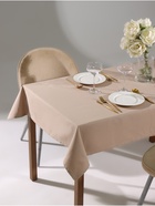 Скатерть «Этель» Kitchen, 150×110 см, бежевая, 100% хлопок, саржа 220 г/м² - Фото 2