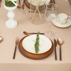 Скатерть «Этель» Kitchen, 150×250 см, бежевая, 100% хлопок, саржа 220 г/м² - Фото 5