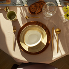 Скатерть «Этель» Kitchen, 150×250 см, бежевая, 100% хлопок, саржа 220 г/м² - Фото 4