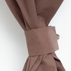 Шторы для кухни для кухни с подхватами Этель Kitchen, 150×180 см, комплект - 2 шт., коричневые - Фото 2