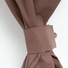 Шторы для кухни для кухни с подхватами «Этель» Kitchen, 150×180 см, комплект - 2 шт., коричневые - Фото 3