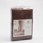 Шторы для кухни для кухни с подхватами Этель Kitchen, 150×180 см, комплект - 2 шт., коричневые - Фото 7