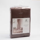 Шторы для кухни для кухни с подхватами «Этель» Kitchen, 150×180 см, комплект - 2 шт., коричневые - Фото 9