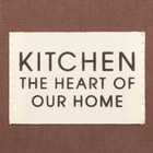 Набор салфеток Этель Kitchen, цвет коричневый, 30х40 см - 2 шт, 100% хлопок, саржа 220 г/м2 7866017 - фото 12612969