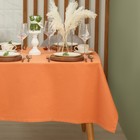 Скатерть Этель Kitchen 150х110 см, цвет оранжевый, 100% хлопок, саржа 220 г/м2 - фото 10298490
