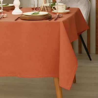 Скатерть «Этель» Kitchen, 150×180 см, 100% хлопок, саржа 220 г/м², оранжевая