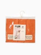 Набор салфеток «Этель» Kitchen, 30×40 см - 2 шт., 100% хлопок, саржа 220 г/м², оранжевый - Фото 10
