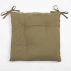 Подушка на стул «Этель» Kitchen, 42×42 см, зелёная - Фото 5