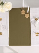 Дорожка на стол «Этель» Kitchen 40×150 см, 100% хлопок, саржа 220 г/м², зелёная - Фото 4