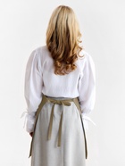 Фартук кухонный «Этель» Kitchen, 60×70 см, 100% хлопок, саржа 220 г/м², зелёный - Фото 6