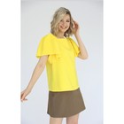 Юбка мини из джинсы, размер 48 - Фото 4