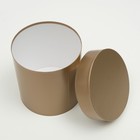 Набор шляпных коробок 5 в 1 "Бронза", 20 × 20 × 20‒13,5 × 13,5 × 13,5 см - Фото 4