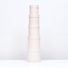 Набор шляпных подарочных коробок 5 в 1 «Ваниль однотонный», 20×20×20 ‒ 13.5×13.5×13.5 см - Фото 4