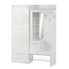 Прихожая «Дуэт», 1500×380×2000 мм, цвет белый - Фото 1