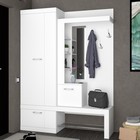 Прихожая «Дуэт», 1500×380×2000 мм, цвет белый - Фото 8