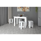 Стол обеденный «Лайт Эко», 1000×600×750 мм, цвет белый - Фото 5