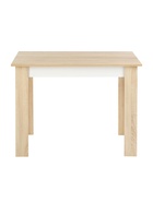 Стол обеденный «Лайт Эко», 1000×600×750 мм, цвет дуб сонома/белый глянец - Фото 3