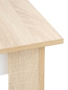 Стол обеденный «Лайт Эко», 1000×600×750 мм, цвет дуб сонома/белый глянец - Фото 5