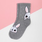 Носки детские KAFTAN "Зайчик" р-р 16-18, серый 7858924
