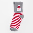 Носки детские KAFTAN "Дед мороз" р-р 18-20, серый - фото 30997446